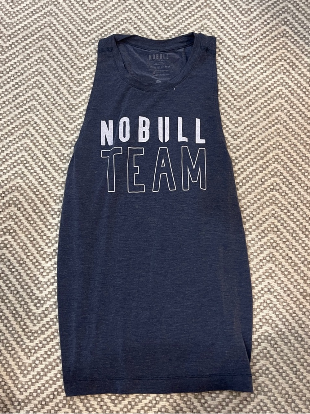 NOBULL Heather Navy Men's Performance Tee